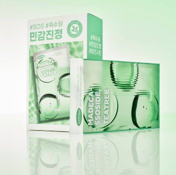 ماسک اسنس تسکین‌دهنده و بازگرداننده پوست SNP