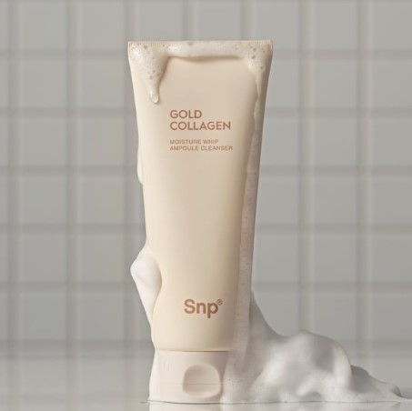 پاک‌کننده فومی آمپولی طلا و کلاژن